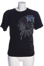 ABERCROMBIE & FITCH T-shirt Donna Camicia Taglia IT 40 nero-blu-grigio chiaro