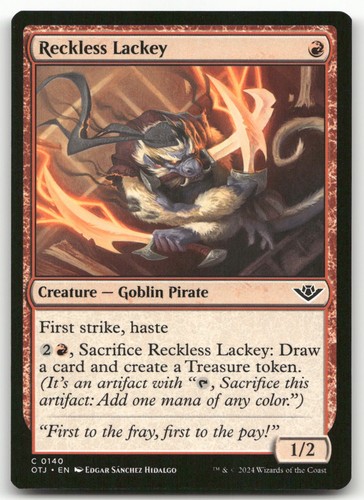 Reckless lackey 140 - lackey, #140