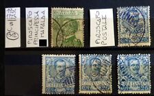 ITALY REGNO 1901-25 ANNULLI