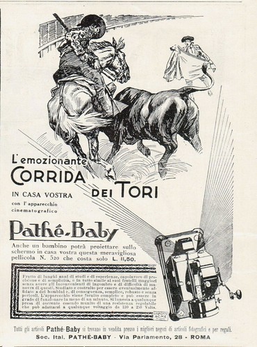 Pubb 1926 proiettore cinema - pubb.1926,