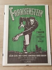 FRANKENSTEIN POSTER LOCANDINA 40 X 27 CM CON CORNICE
