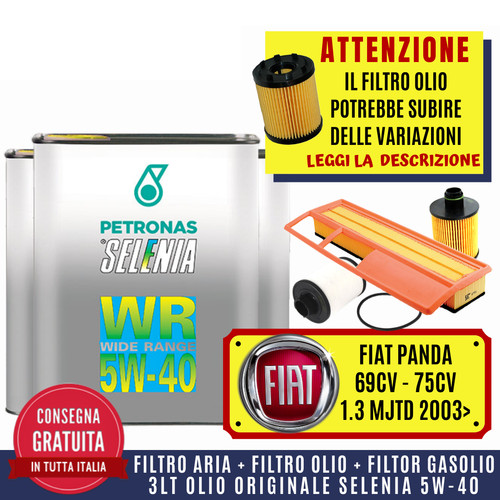 Kit tagliando fiat - tagliando, panda
