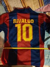 maglia calcio Barcelona RIVALDO replica non uff, da collezione leggi x tg e info