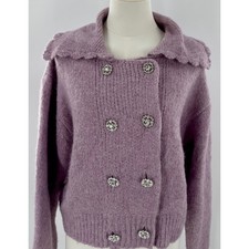 Maglione cardigan ZARA lavanda