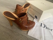 Christian Dior zoccoli pelle