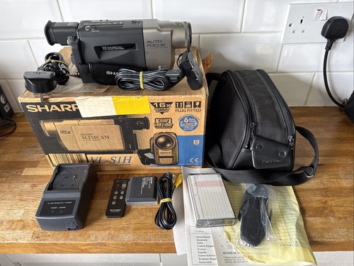 Videocamera sharp slimcam lcd - videocamera,