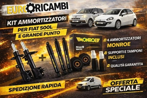 Kit ammortizzatori monroe - ammortizzatori,