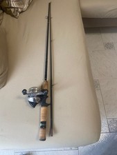 Canna Da Pesca Spinning Vintage Zebco Mulinello