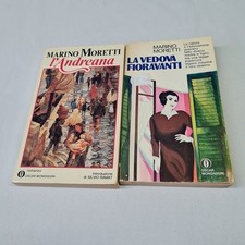 (Marino Moretti) La vedova fioravanti + L'andreana   Mondadori Oscar 1508 226