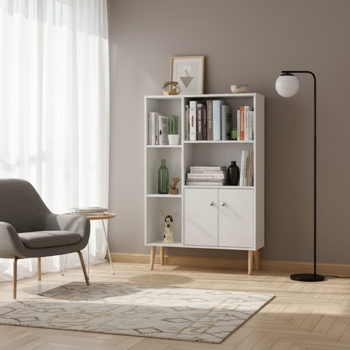 Libreria nordica ripiani 2 - libreria,