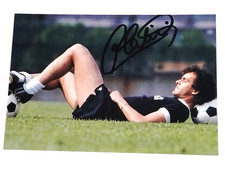 Autografo michel platini - michel,