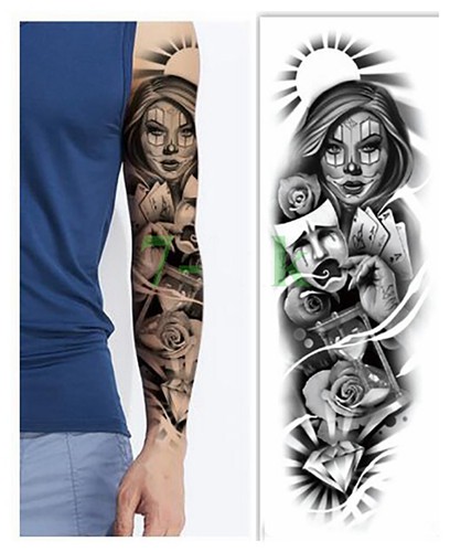 Xxl tatuaggio temporaneo donna - xxl,