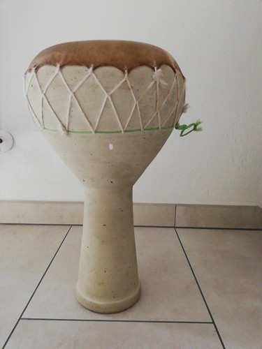 Tamburo africano ceramica - tamburo,