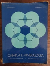 Eugenio Stocchi Chimica e Mineralogia per le scuole medie Atlas 1970