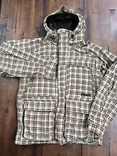 Giacca Burton Snowboard Ronin Uomo Rara Y2K La Cosa Nostra Plaid Tg M