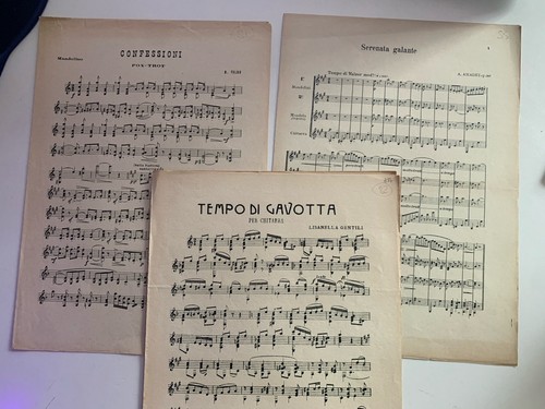 Spartiti mus plettro - il,