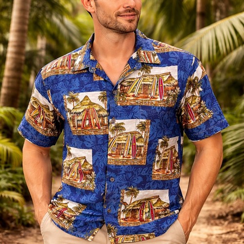 Camicia hilo hattie hawaiian - camicia,