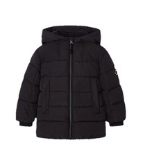 MAYORAL - CAPPOTTO LUNGO nero taglia 7 (122 cm)