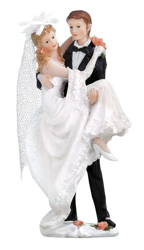 Cake topper resina sposi