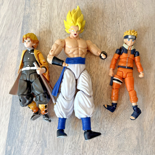 Anime action figure lot dragon - action,