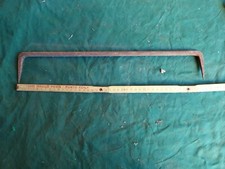 Barra chiodata agganciare travi FERRO FORGIATO cm44 antico vecchio epoca vintage