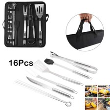 Set barbecue in acciaio inox