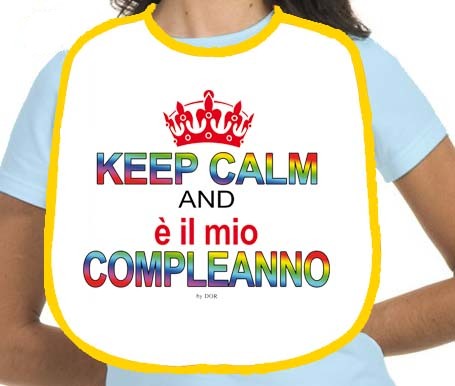 Bavaglia keep calm and - keep, è