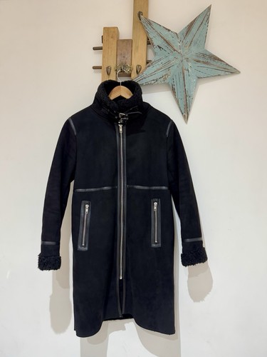 Cappotto biker zara nero - cappotto,