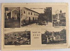 SCAI AMATRICE (RIETI) RARA CARTOLINA F.G RISTAMPA IDENTICA 