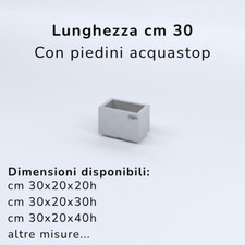 FIORIERE IN CEMENTO LISCE