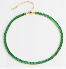 Collana Stile Tennis e