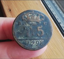 5 TORNESI 1798 - VARIANTE RARA