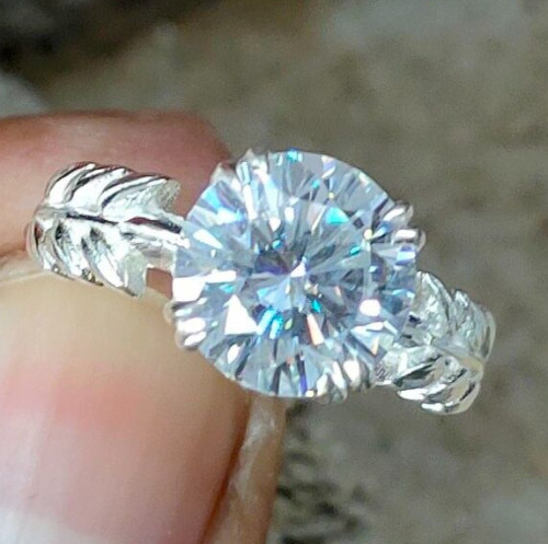 Anello fidanzamento oro - di, in