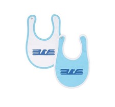 Set 2 bavette di cotone per