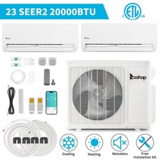 20000 BTU Dual Zone AC