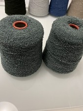 Lana Boucler 1 Kg Sottile Verde Molto Bella Ottima Qualità 💖