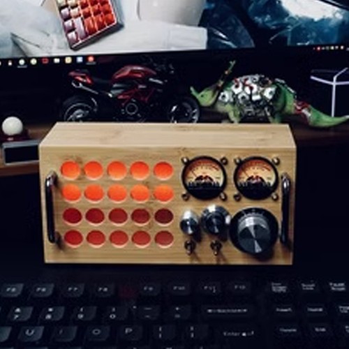 Retro meter spettro - vu,