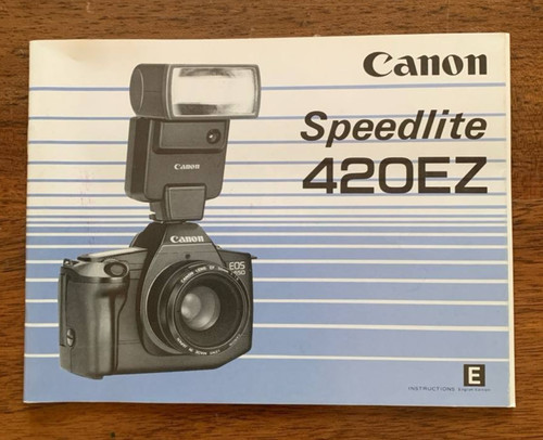 Canon 420ez 420 speedlite - canon,