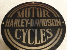 INSEGNA VINTAGE HARLEY