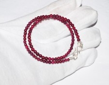 Argento Sterling Rubino Pietra