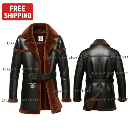 Cappotto lungo uomo vera - , pelle