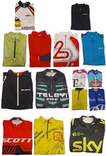 STOCK 15 MAGLIE CICLISMO TAGLIE E MARCHI VARI NALINI - BTWIN + BRIKO -