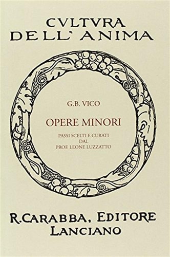 Opere minori vico - opere,