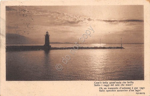 Cartolina postcard mare - -,