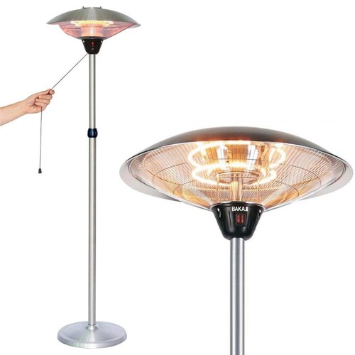 Stufa carbonio patio lampada - carbonio,