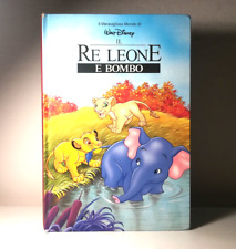 IL RE LEONE E BOMBO WALT DISNEY LIBRO PER BAMBINI ILLUSTRATO - (146)