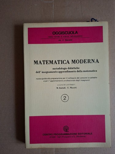 Matematica moderna m - matematica,