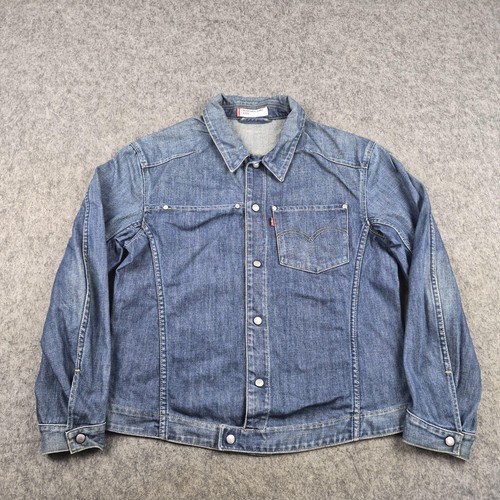 Giacca levis uomo grande blu - grande,
