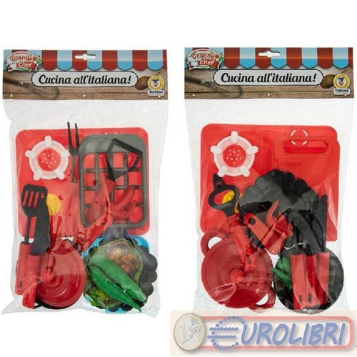 Busta pentolini con accessori - busta,