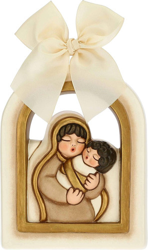 Formella con madonna - -,